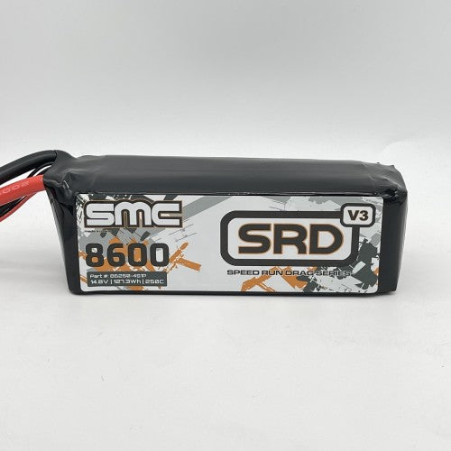 SMC SRD-V3 4S 14.8V 8600mAh 250C Speedrun LiPo Battery