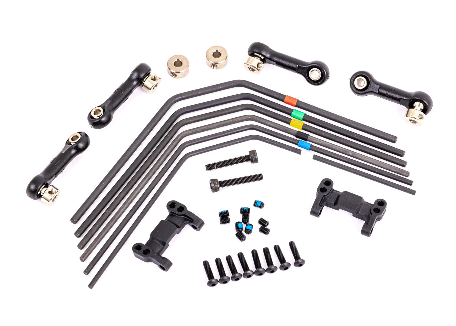 Traxxas Sledge Front/Rear Sway Bar & Linkage Set
