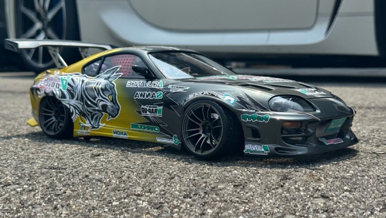 アディクション　80 スープラ　BOMEX Addiction RC Supra JZA80 BOMEX Widebody Body Set 1-10 AD-RB16
