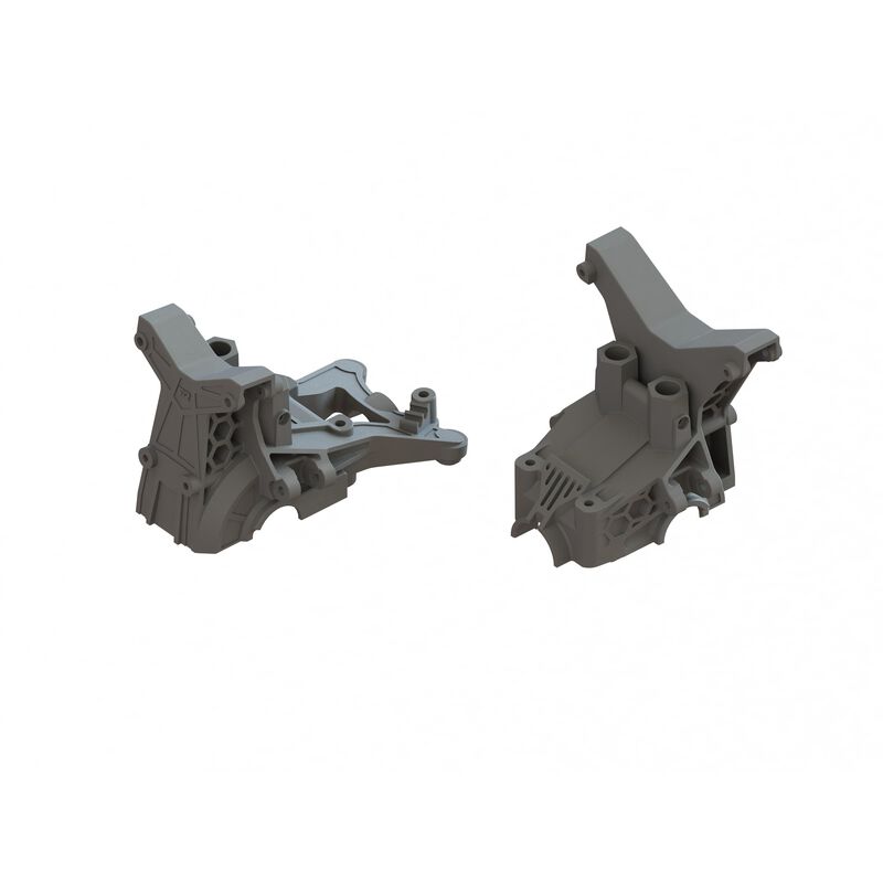 Arrma Front/Rear Composite Upper Gearbox Covers/Shock Tower