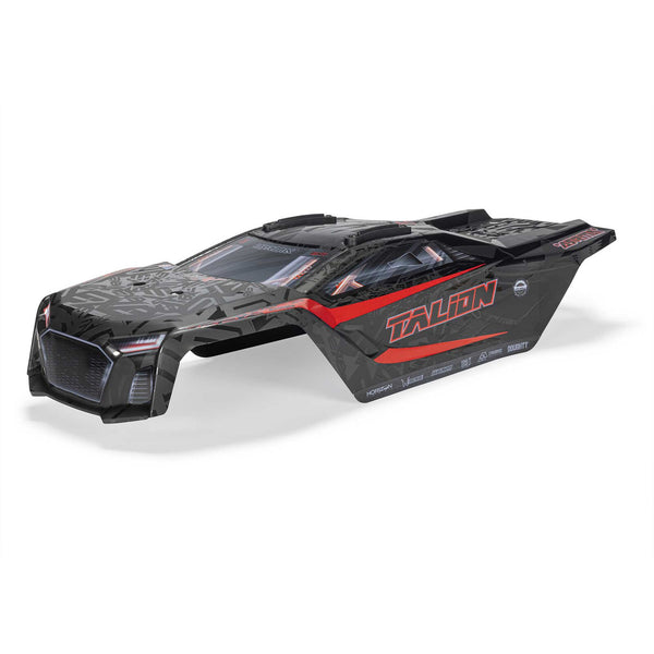 ARRMA TALION 6S EXB BLX Painted Decaled Trimmed Body, Black