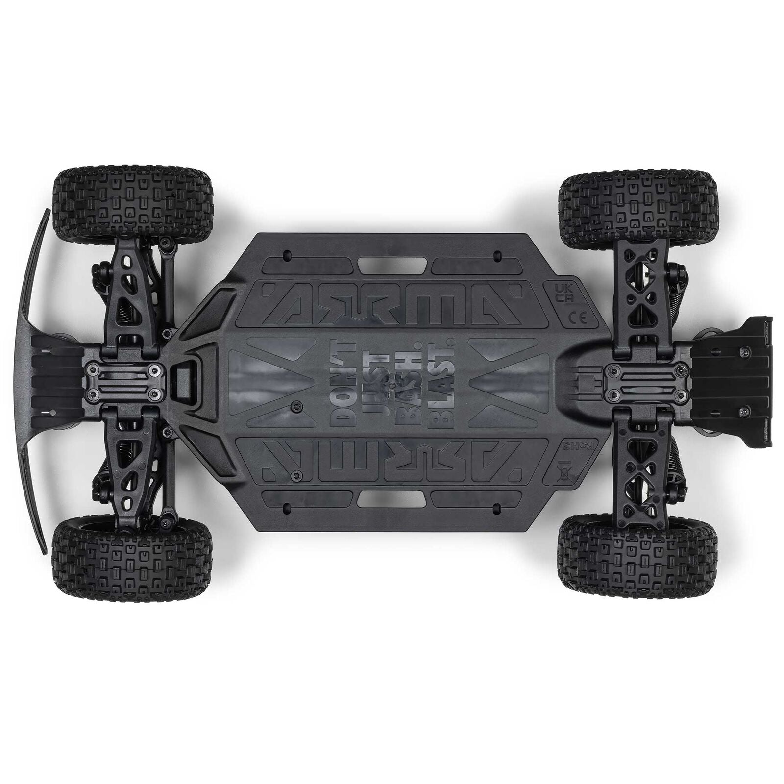 Arrma Mojave Grom MEGA 4WD 380 Brushed 1/ck/Clear) w/ery & Charger
