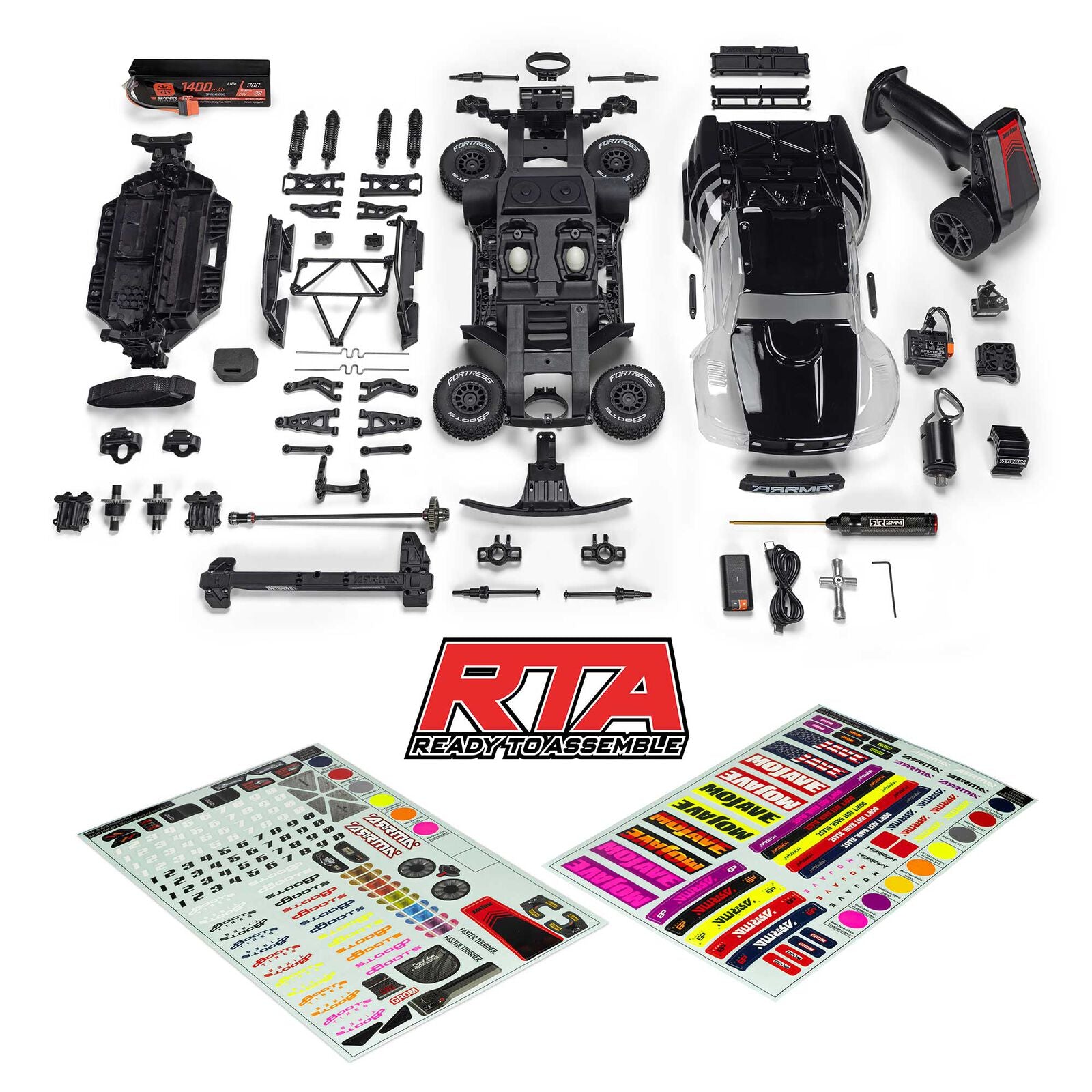 1/16 ARRMA MOJAVE GROM RTA Kit (Battery & Charger Included)