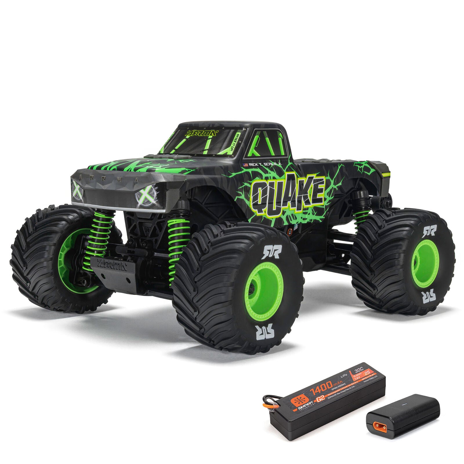 1/16 QUAKE GROM 4X4 RTR Brushed Monster Truck (Battery & Charger Included) (Various Colors)