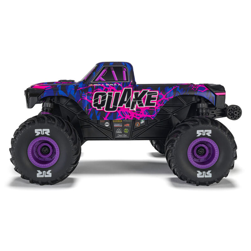 1/16 QUAKE GROM 4X4 RTR Brushed Monster Truck (Battery & Charger Included) (Various Colors)