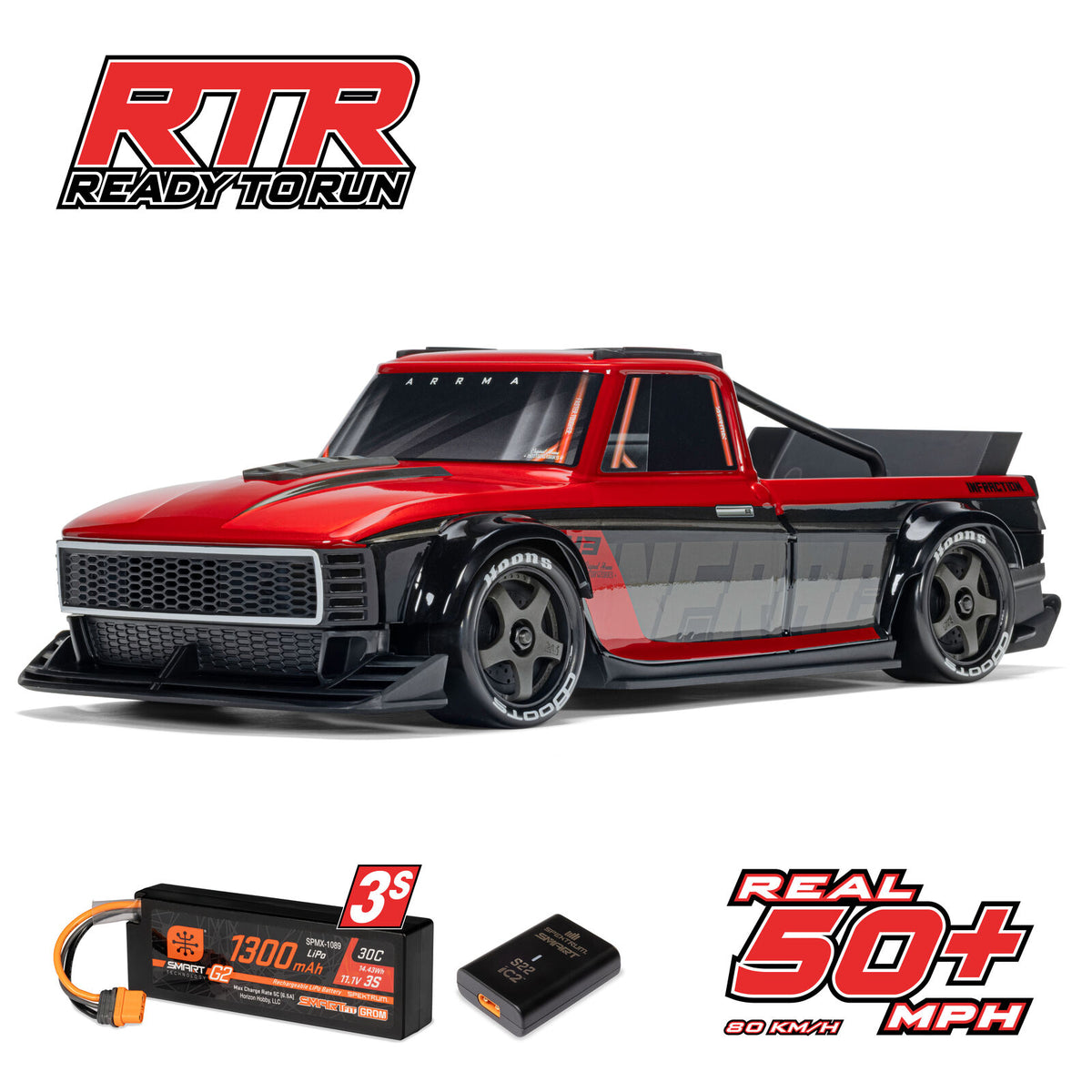 1/12 ARRMA INFRACTION GROM 3S (Battery & Charger Included)