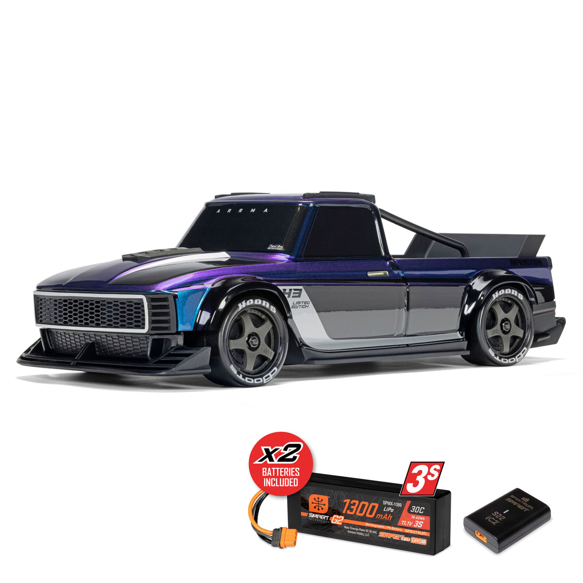 1/12 ARRMA INFRACTION GROM 3S (Battery & Charger Included)