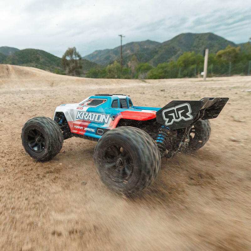 Arrma Mini Kraton 3S BLX 4X4 1/16 RTR Brushless Speed Monster Truck w/2.4GHz Radio, 3S LiPo Battery & Charger (Assorted Colors)