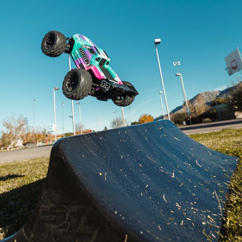 Arrma Mini Kraton 3S BLX 4X4 1/16 RTR Brushless Speed Monster Truck w/2.4GHz Radio, 3S LiPo Battery & Charger (Assorted Colors)