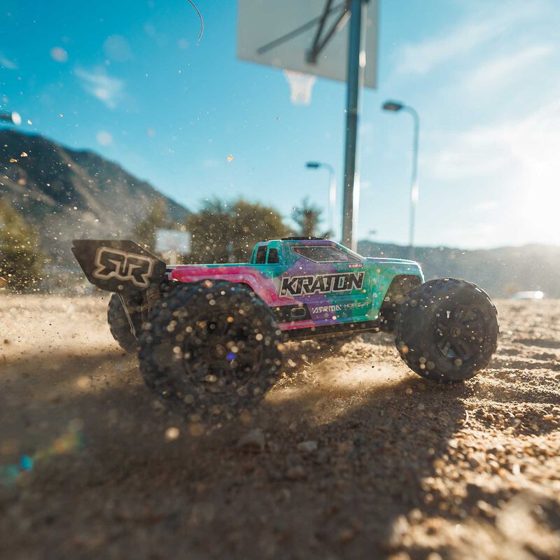 Arrma Mini Kraton 3S BLX 4X4 1/16 RTR Brushless Speed Monster Truck w/2.4GHz Radio, 3S LiPo Battery & Charger (Assorted Colors)