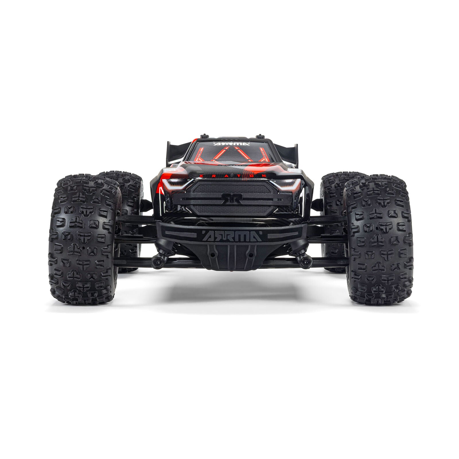 Arrma Mini Kraton 3S BLX 4X4 1/16 RTR Brushless Speed Monster Truck (Red/Blue) w/2.4GHz Radio, 3S LiPo Battery & Charger