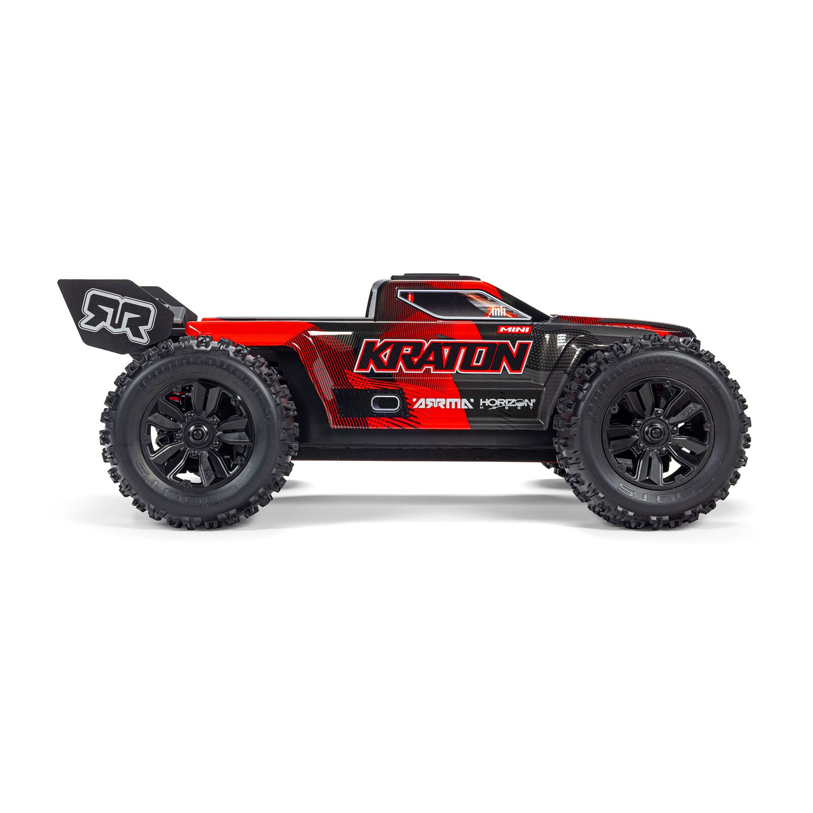Arrma Mini Kraton 3S BLX 4X4 1/16 RTR Brushless Speed Monster Truck (Red/Blue) w/2.4GHz Radio, 3S LiPo Battery & Charger