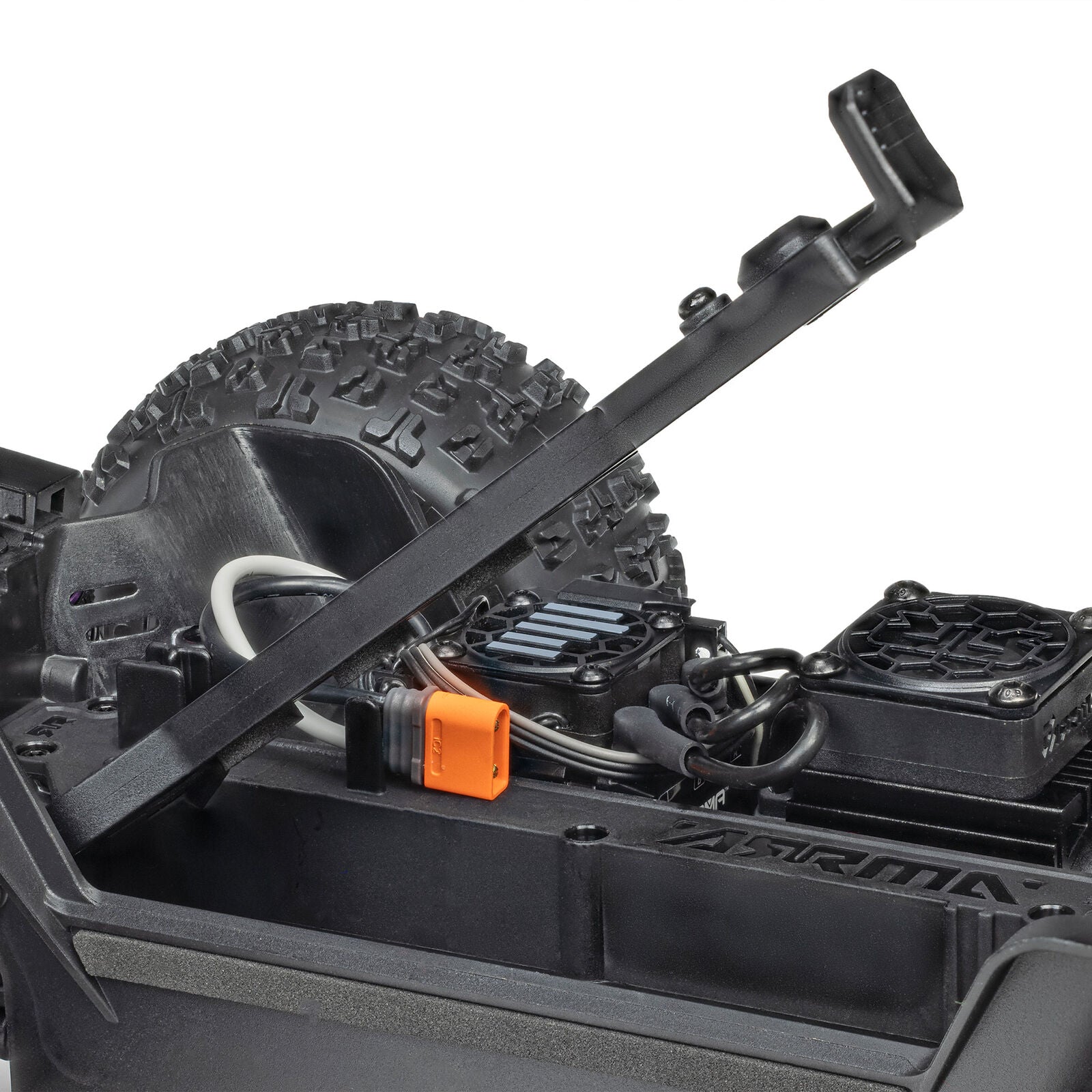 Arrma Mini Kraton 3S BLX 4X4 1/16 RTR Brushless Speed Monster Truck (Red/Blue) w/2.4GHz Radio, 3S LiPo Battery & Charger