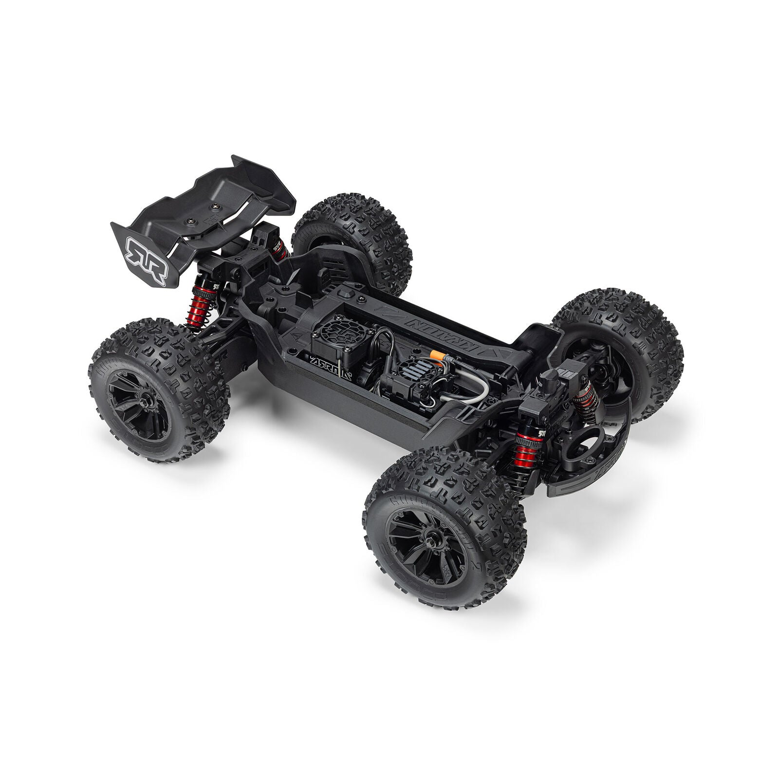 Arrma Mini Kraton 3S BLX 4X4 1/16 RTR Brushless Speed Monster Truck (Red/Blue) w/2.4GHz Radio, 3S LiPo Battery & Charger