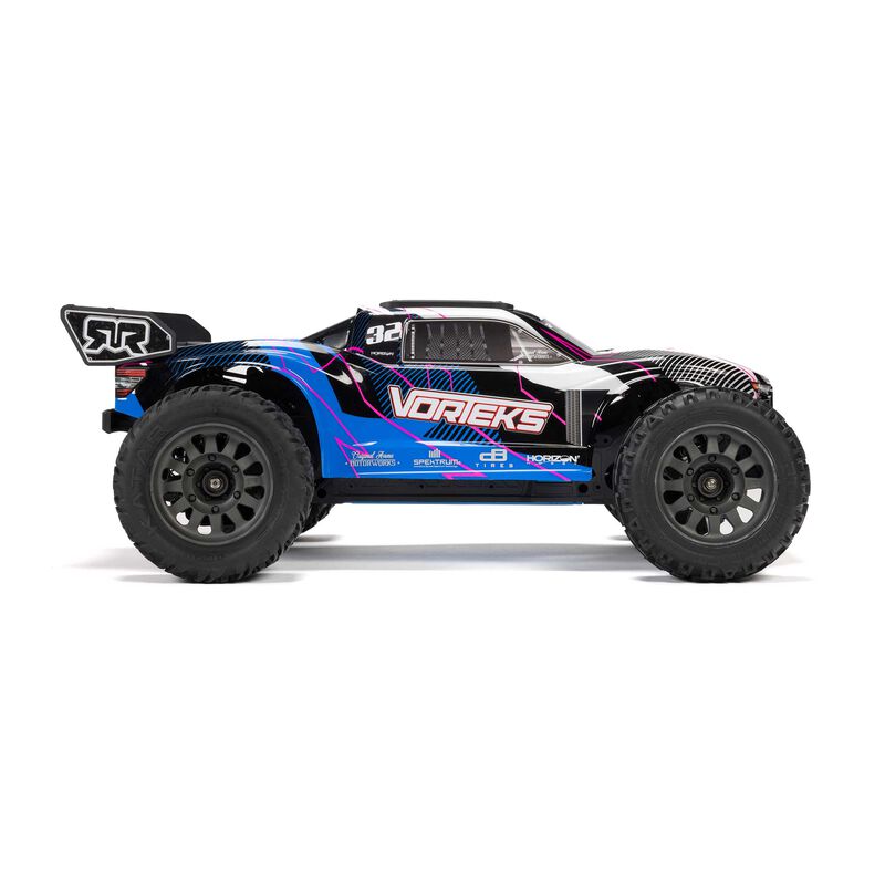Arrma Vorteks 2WD MEGA 550 RTR Brushed 1/10 Off-Road Stadium Truck (Blue) w/SLT2 2.4GHz Radio
