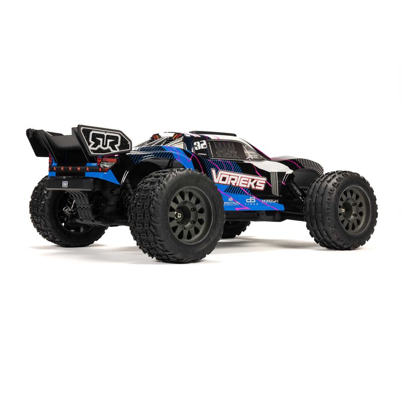 Arrma Vorteks 2WD MEGA 550 RTR Brushed 1/10 Off-Road Stadium Truck (Blue) w/SLT2 2.4GHz Radio