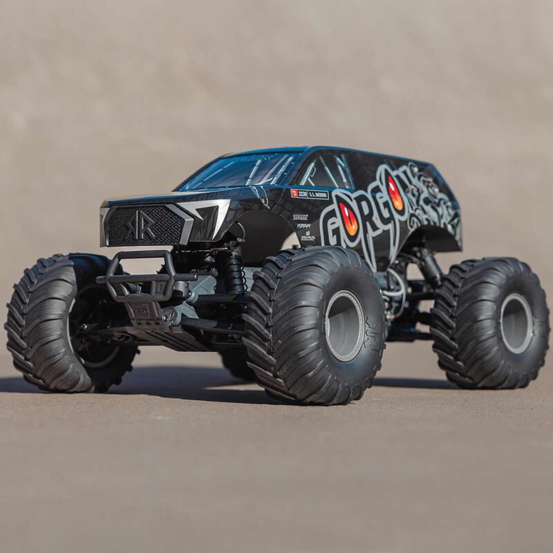 Arrma 1/10 GORGON 4X2 MEGA 550 Brushed Monster Truck Ready-To-Assemble Kit w/ Battery & Charger