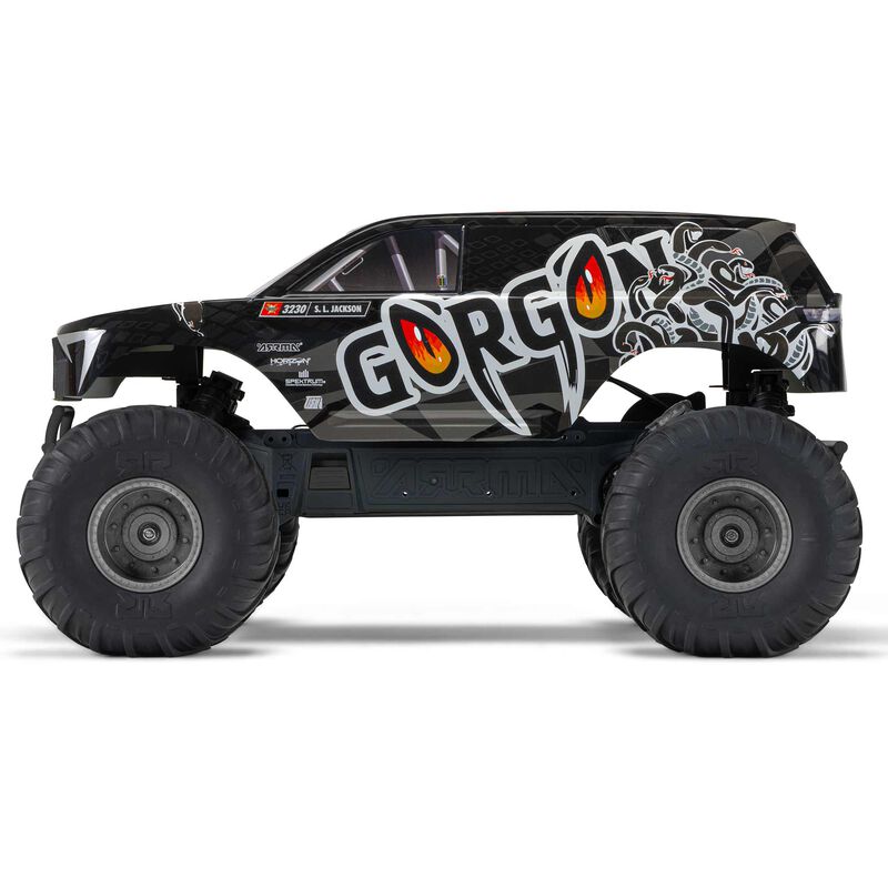 Arrma 1/10 GORGON 4X2 MEGA 550 Brushed Monster Truck Ready-To-Assemble Kit w/ Battery & Charger