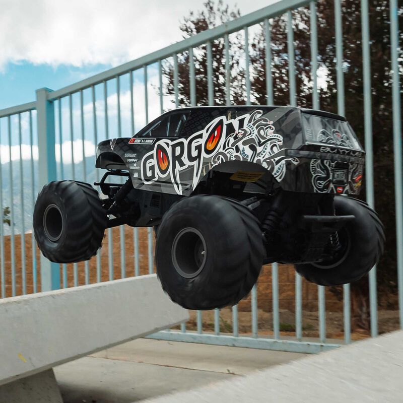 Arrma 1/10 GORGON 4X2 MEGA 550 Brushed Monster Truck RTR with Battery & Charger