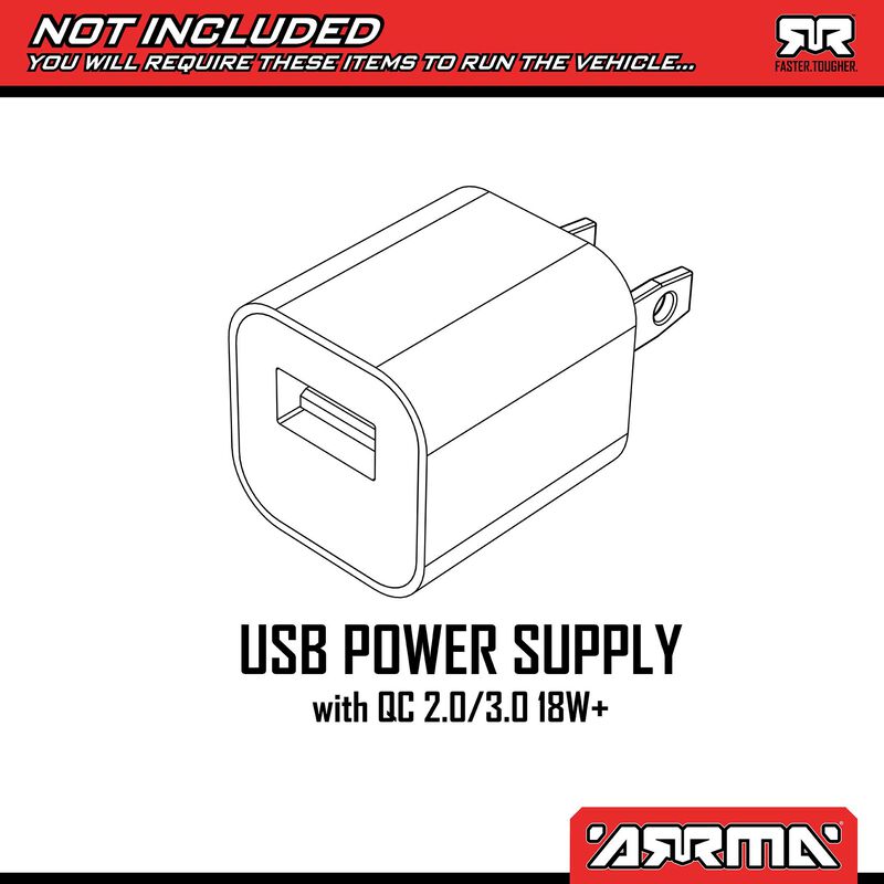 Arrma 1/10 GORGON 4X2 MEGA 550 Brushed Monster Truck RTR with Battery & Charger
