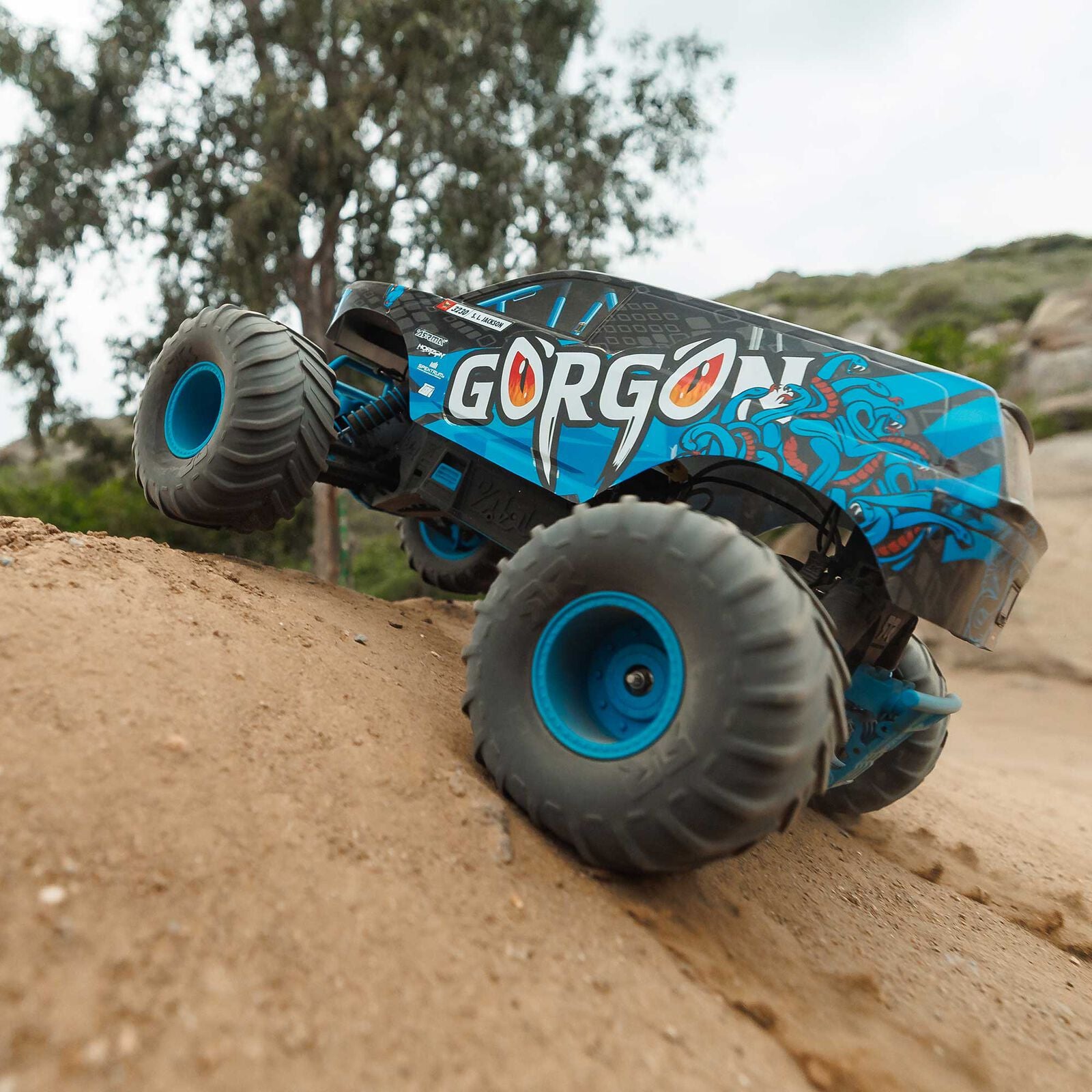 Arrma 1/10 GORGON 4X2 Brushed Monster Truck RTR w/ Batt & Charger
