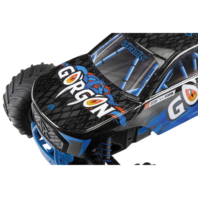 Arrma GORGON 4X2 MEGA 550 Brushed 1/10 RTR Monster Truck (No Battery & Charger)