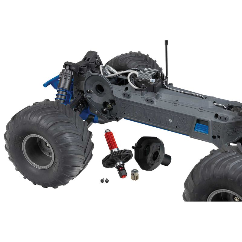 Arrma GORGON 4X2 MEGA 550 Brushed 1/10 RTR Monster Truck (No Battery & Charger)