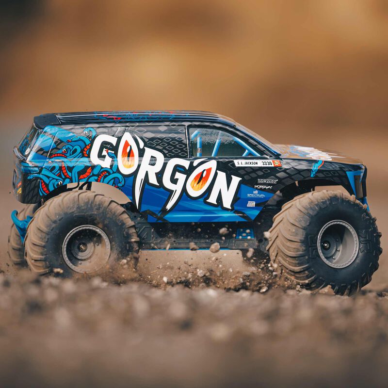 Arrma GORGON 4X2 MEGA 550 Brushed 1/10 RTR Monster Truck (No Battery & Charger)