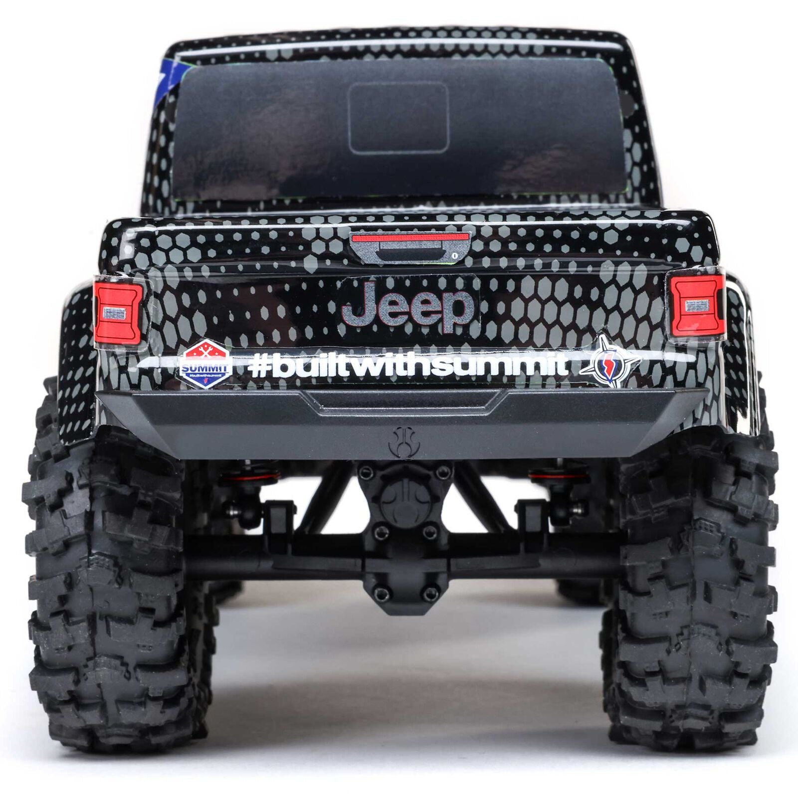 Axial 1/24 SCX24 Summit Racing Jeep Gladiator 4X4 Rock Crawler RTR (Battery & Charger Included), Gray