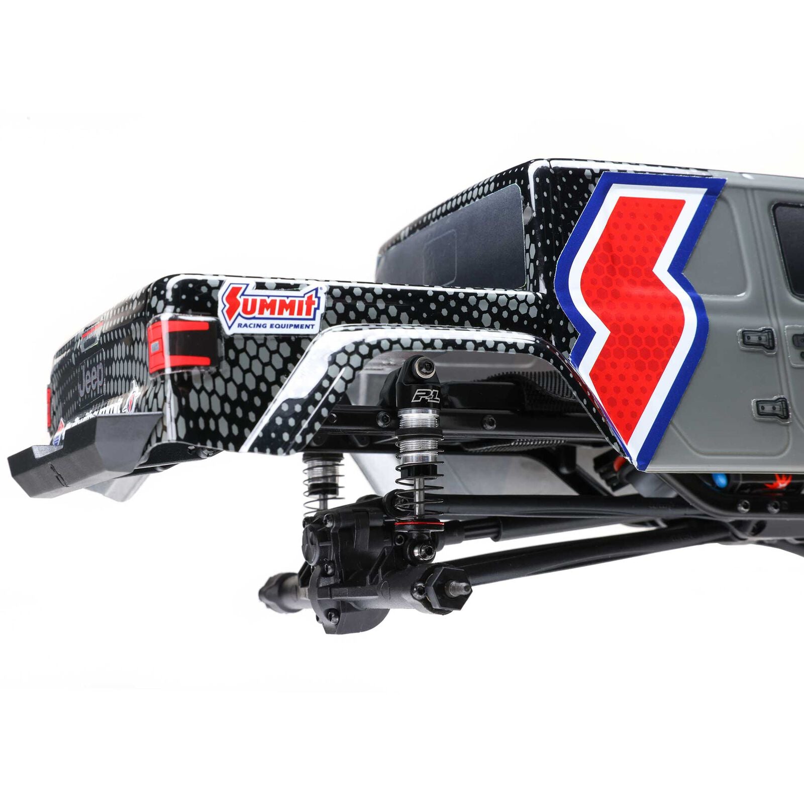 Axial 1/24 SCX24 Summit Racing Jeep Gladiator 4X4 Rock Crawler RTR (Battery & Charger Included), Gray