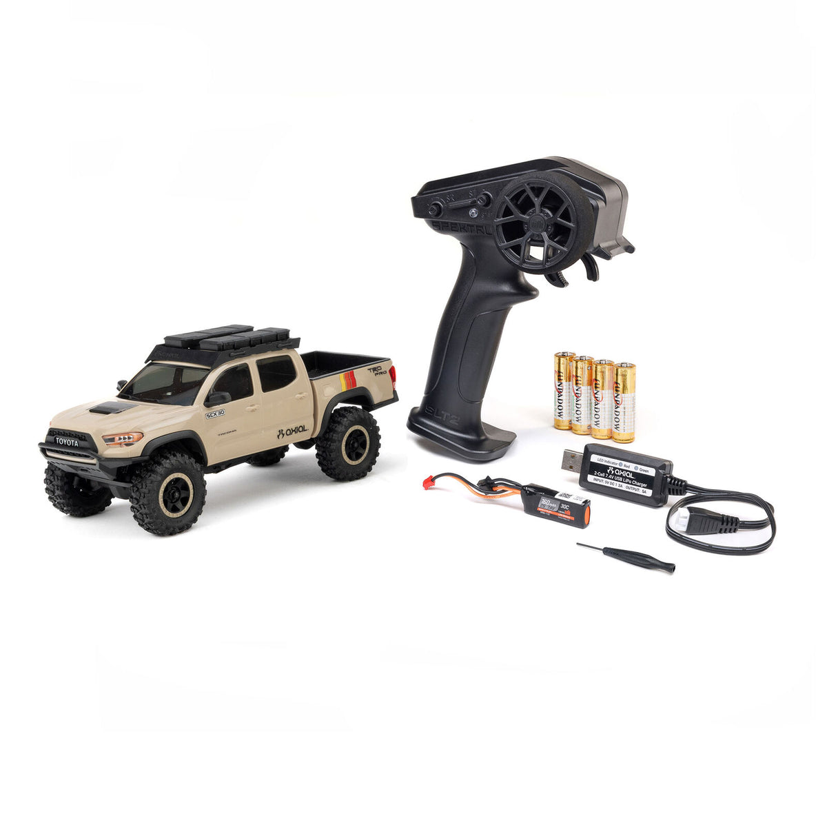 1/30 Axial SCX30 Toyota Tacoma (Battery & Charger Included)