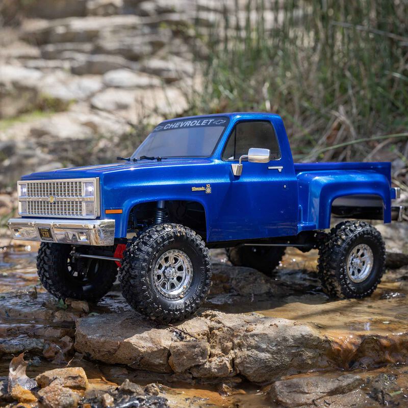 Axial 1/10 SCX10 III Base Camp 1982 Chevrolet K10 4X4 RTR Brushed Rock Crawler (Assorted Colors)