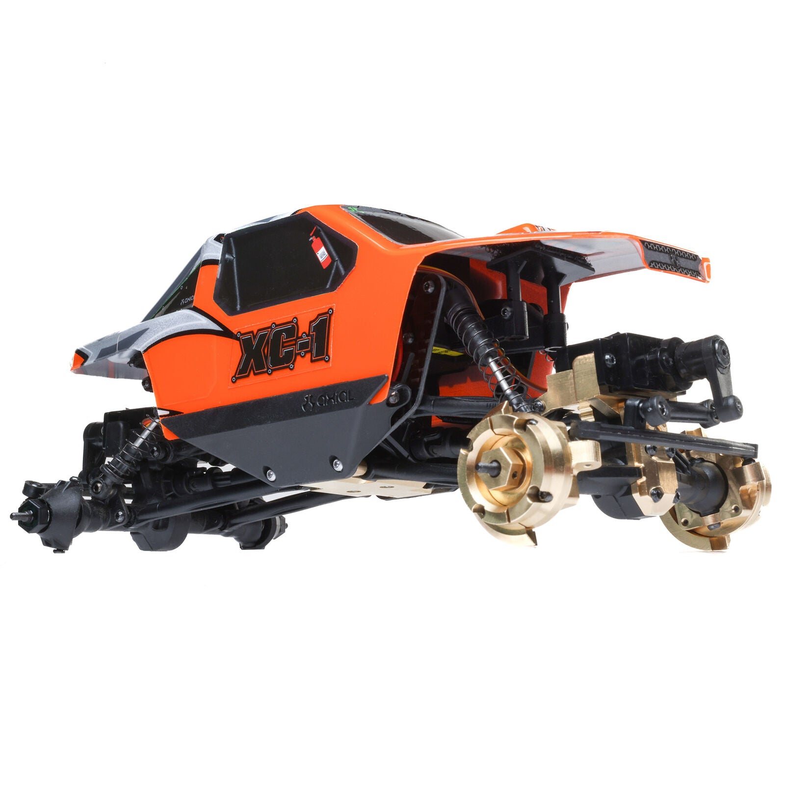 Axial Knuckles, Brass (L/R): SCX24, AX24