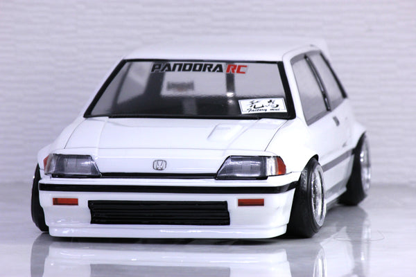 Pandora RC Honda Civic SI "Wonder" 1/10 Clear Drift Body