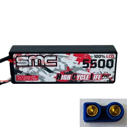 SMC HCL-HC 11.1V 3S 5500mAh 120C Hardcase Lipo Battery