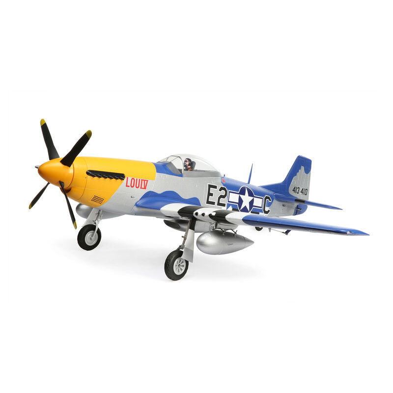 E-Flite P-51D Mustang 1.5m Smart BNF Basic with AS3X and SAFE Select