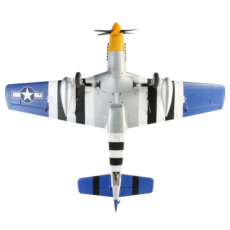 E-Flite P-51D Mustang 1.5m Smart BNF Basic with AS3X and SAFE Select