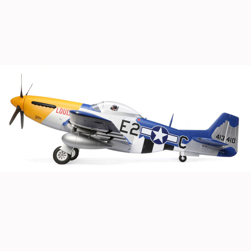 E-Flite P-51D Mustang 1.5m Smart BNF Basic with AS3X and SAFE Select