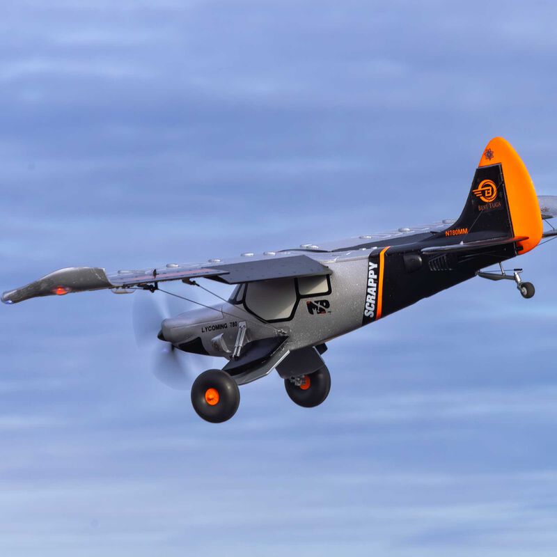 E-Flite Micro Scrappy 800mm BNF Basic with AS3X and SAFE Select