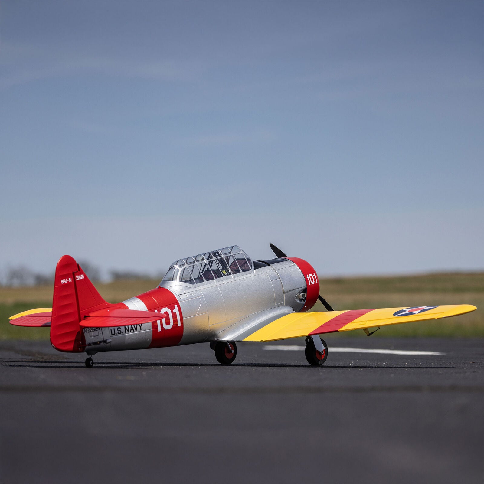 E-Flite SNJ-5/AT-6 Texan 1.5m BNF Basic with AS3X+ and SAFE Select