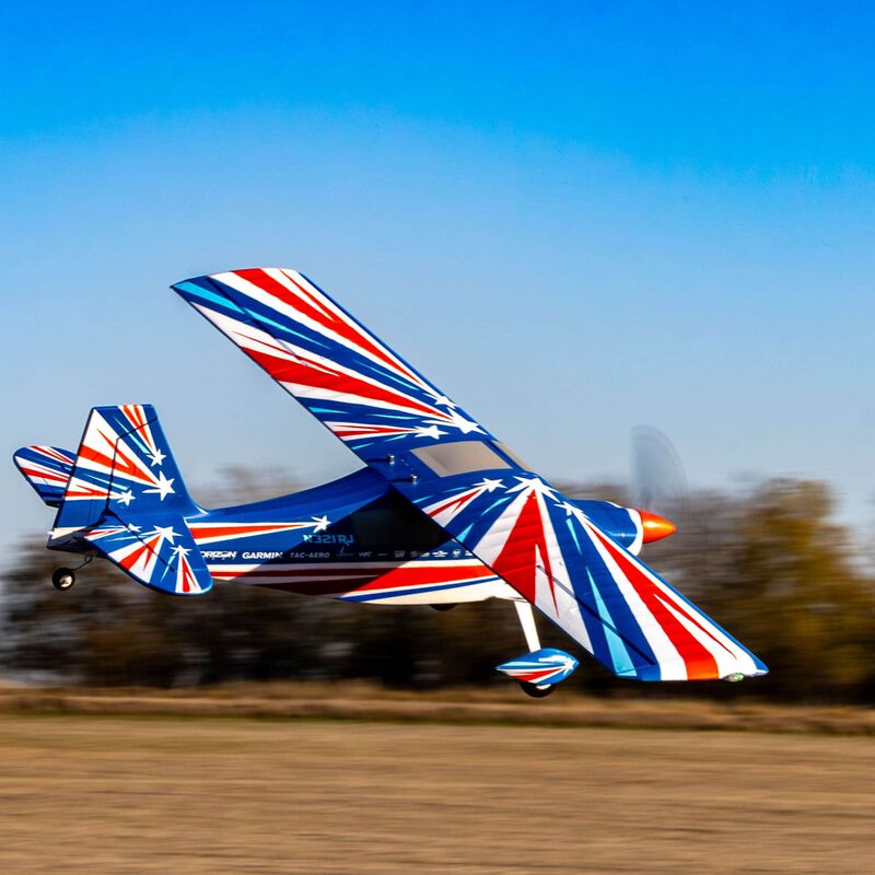 E-flite Decathlon RJG 1.2m BNF Basic with AS3X and SAFE Select