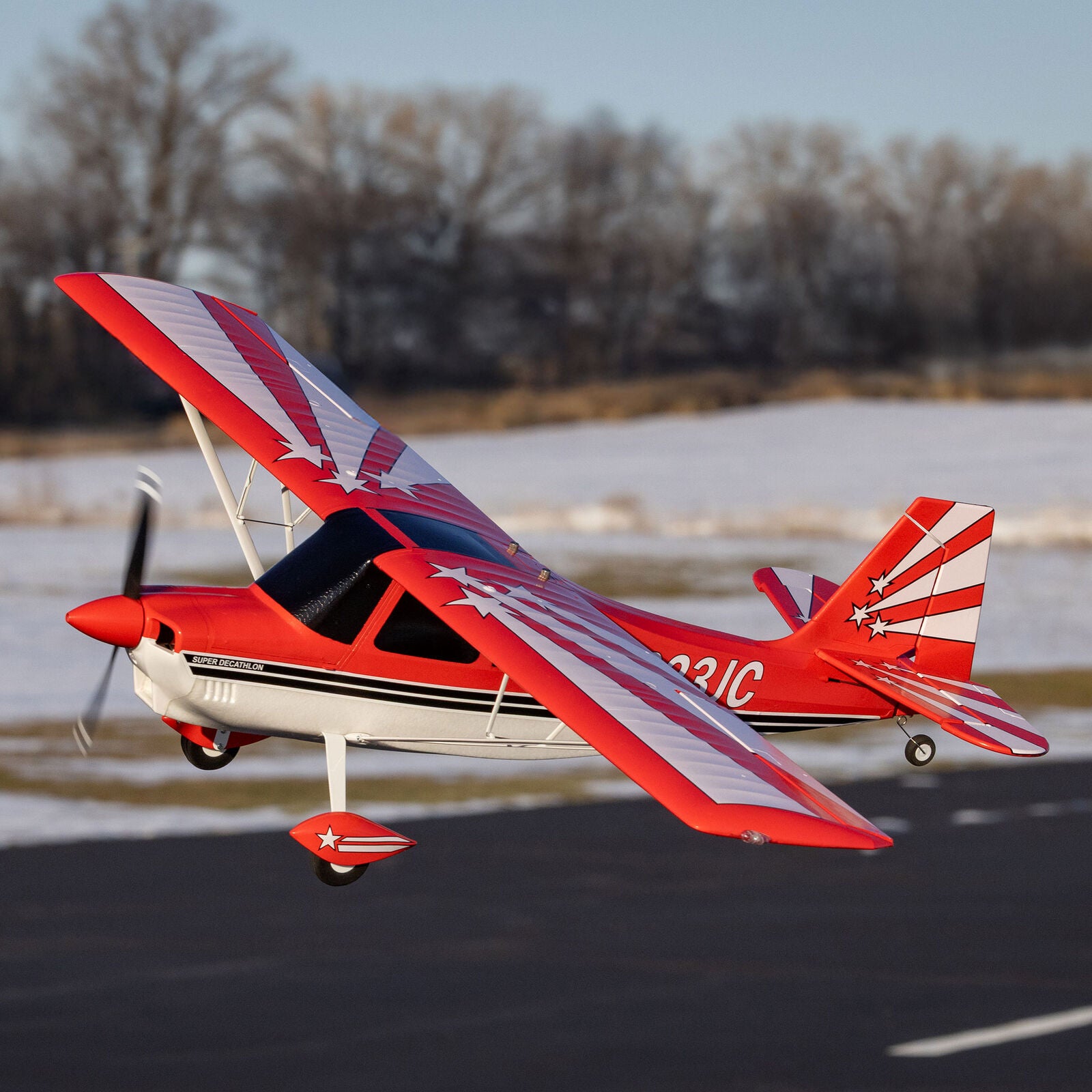 E-Flite Super Decathlon 1.2m BNF Basic with AS3X+ and SAFE Select