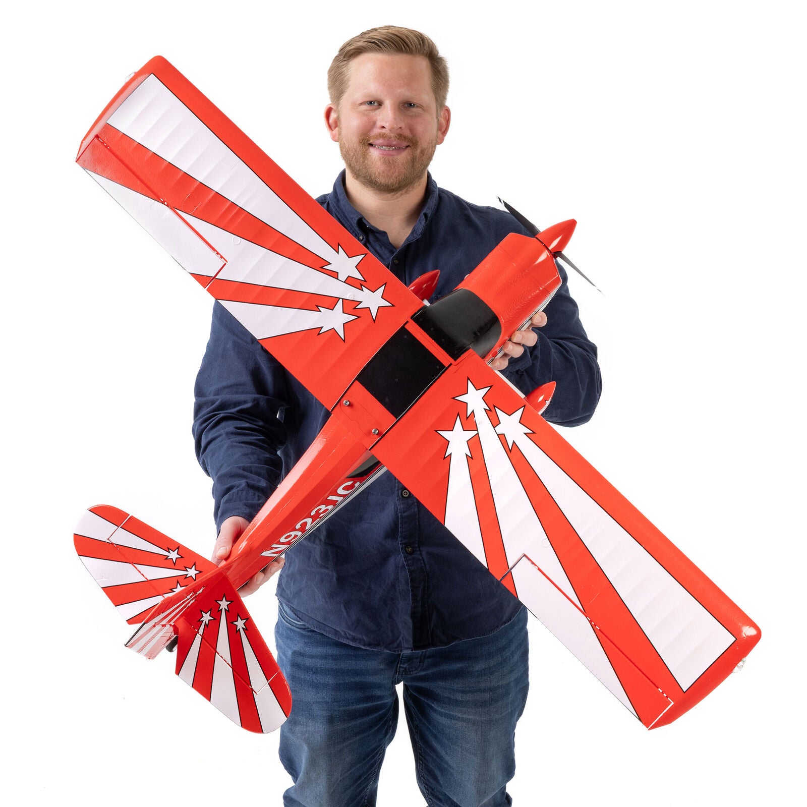 E-Flite Super Decathlon 1.2m BNF Basic with AS3X+ and SAFE Select