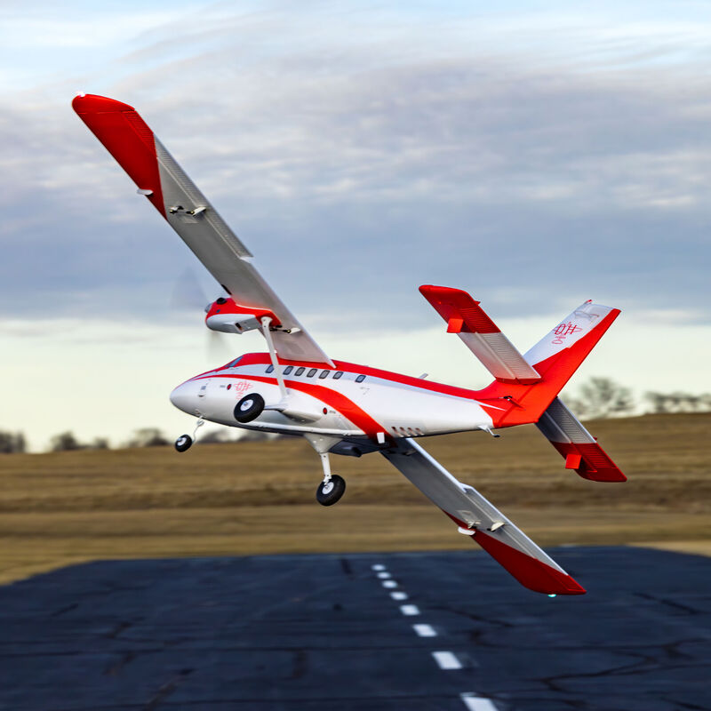 E-Flite DHC-6 Twin Otter 1.4m BNF Basic with AS3X+ and SAFE Select