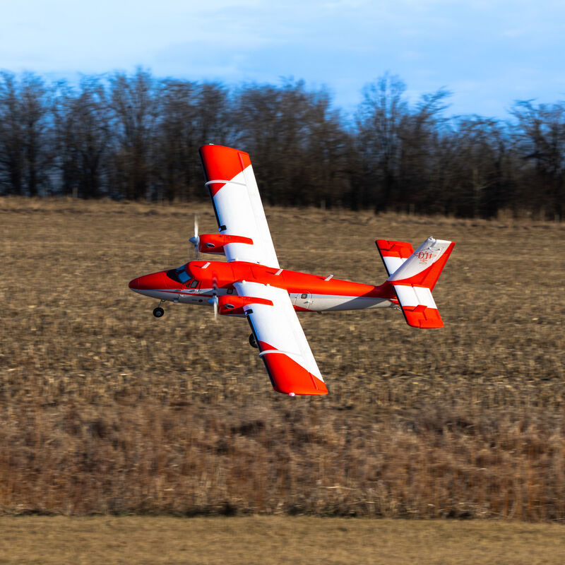 E-Flite DHC-6 Twin Otter 1.4m BNF Basic with AS3X+ and SAFE Select
