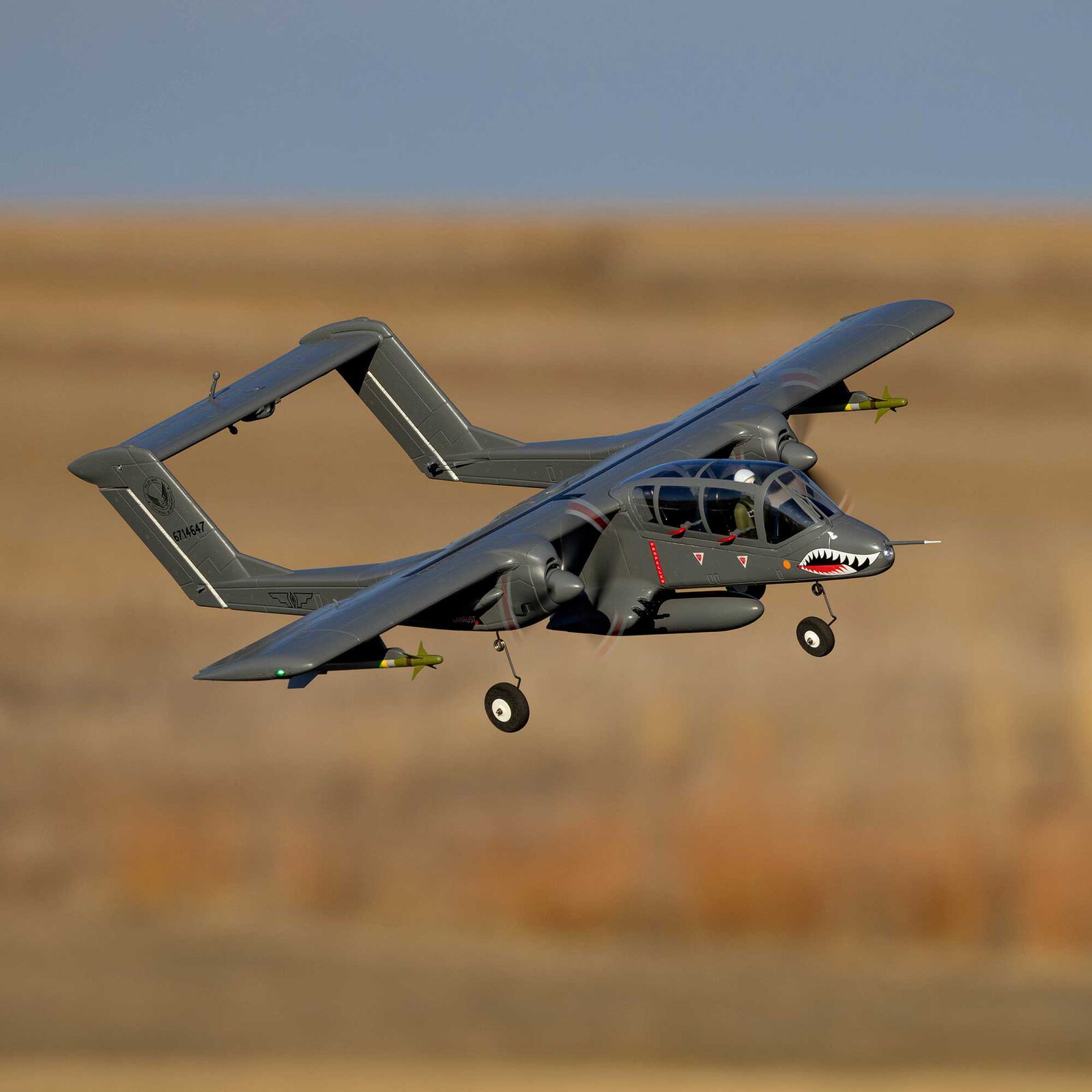 E-flite Micro OV-10 Bronco 645mm BNF Basic with AS3X and SAFE Select