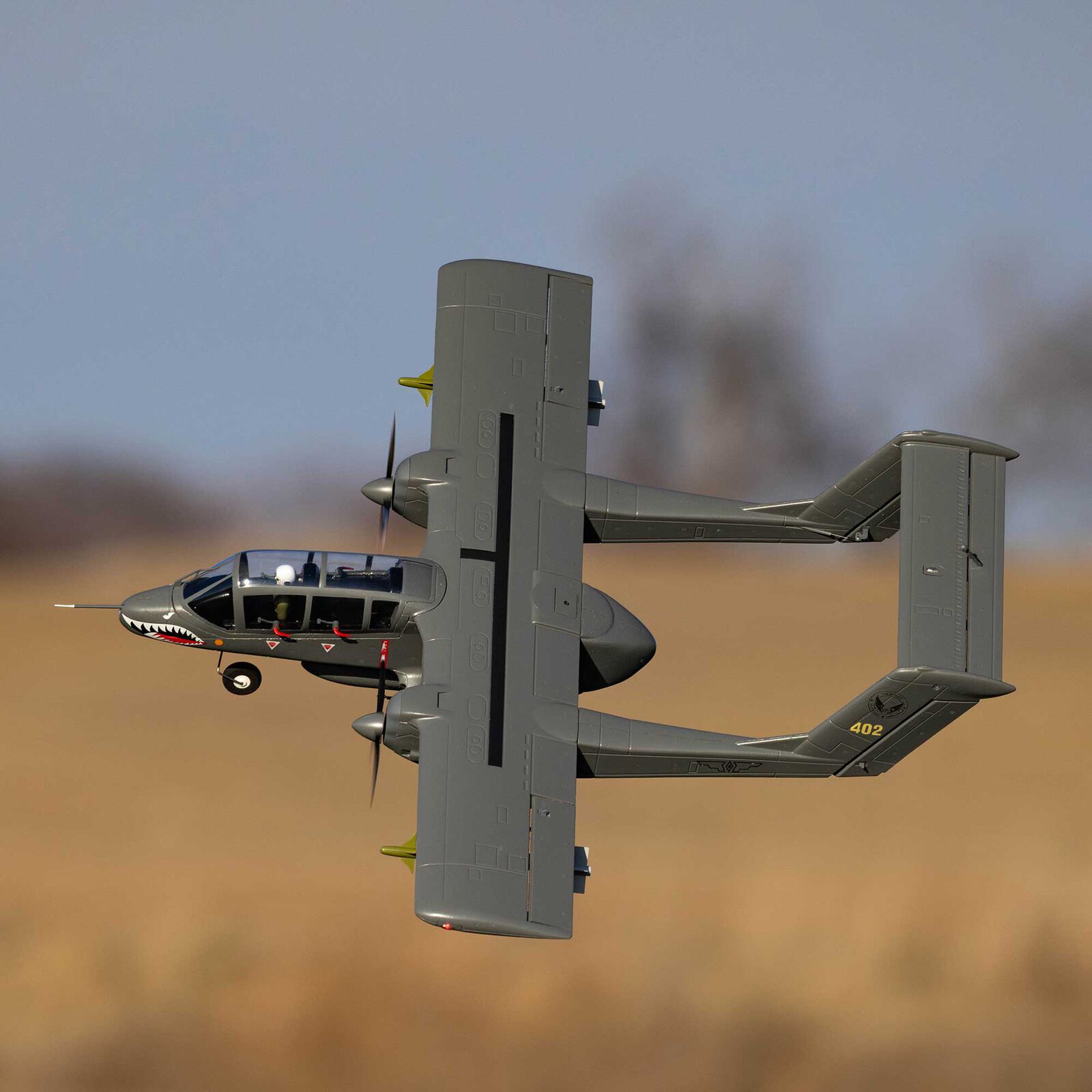 E-flite Micro OV-10 Bronco 645mm BNF Basic with AS3X and SAFE Select