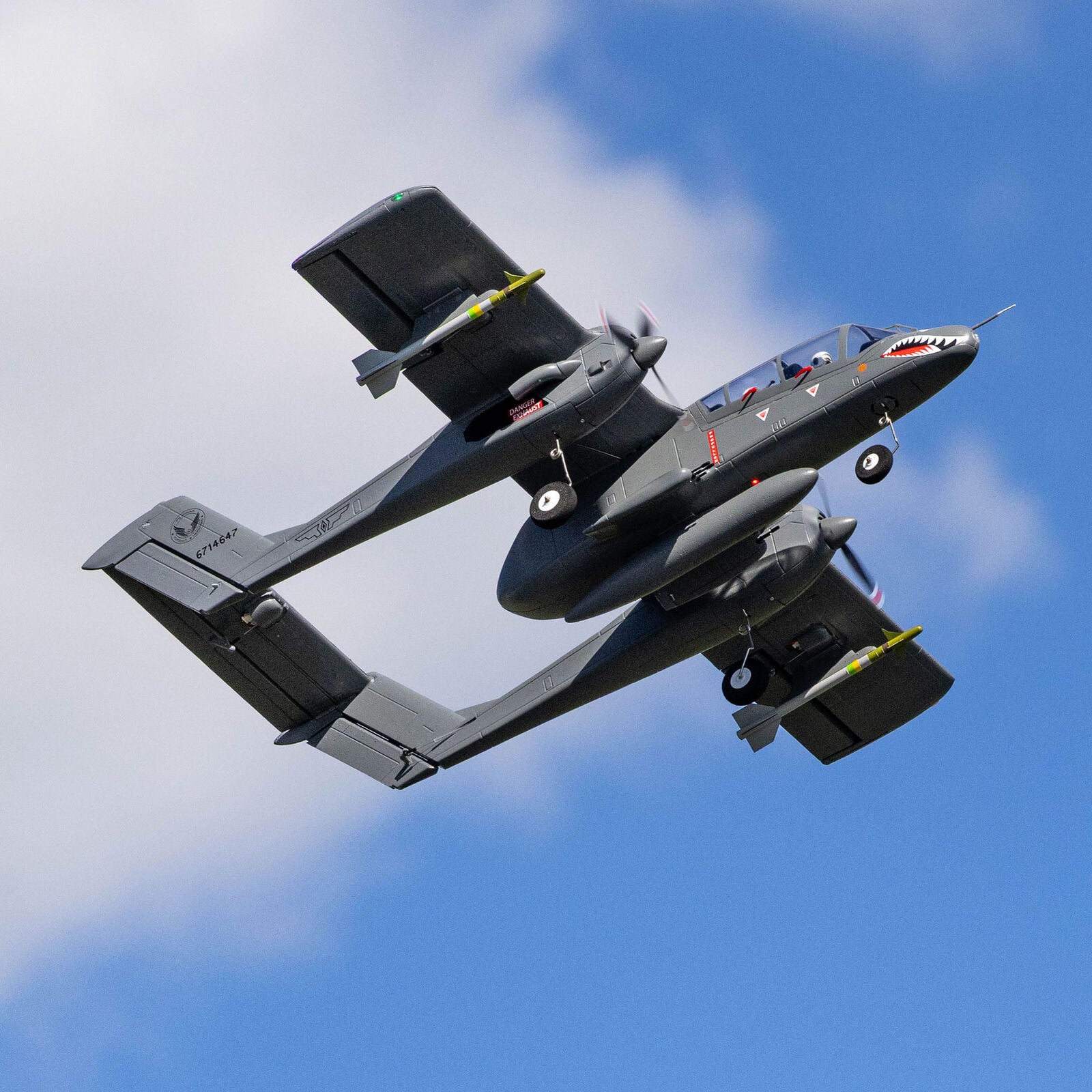 E-flite Micro OV-10 Bronco 645mm BNF Basic with AS3X and SAFE Select
