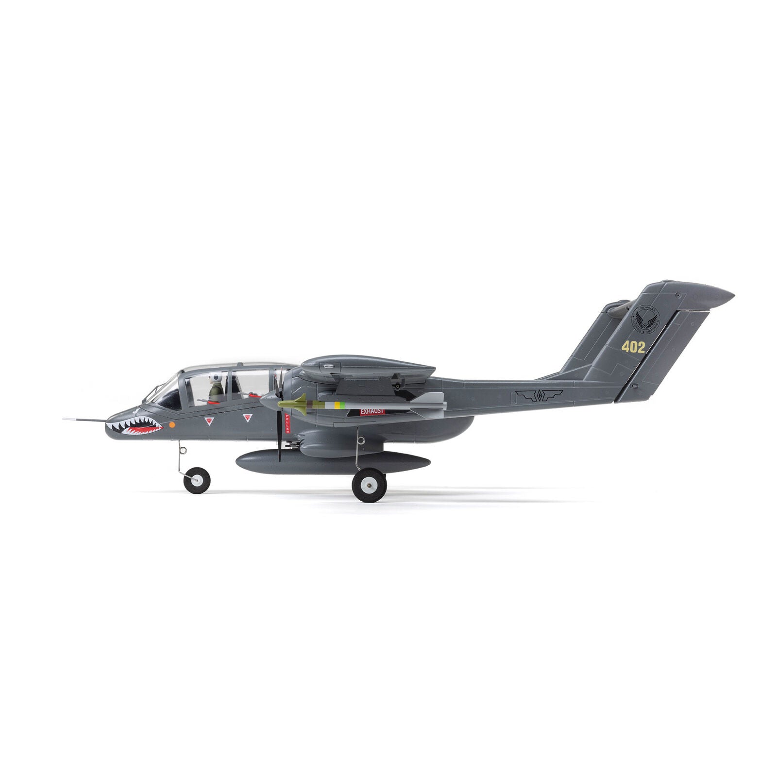 E-flite Micro OV-10 Bronco 645mm BNF Basic with AS3X and SAFE Select