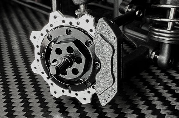 Reve D RDX Aluminum Brake Disk Front Axle Type-R (4.5mm, 2pcs.)